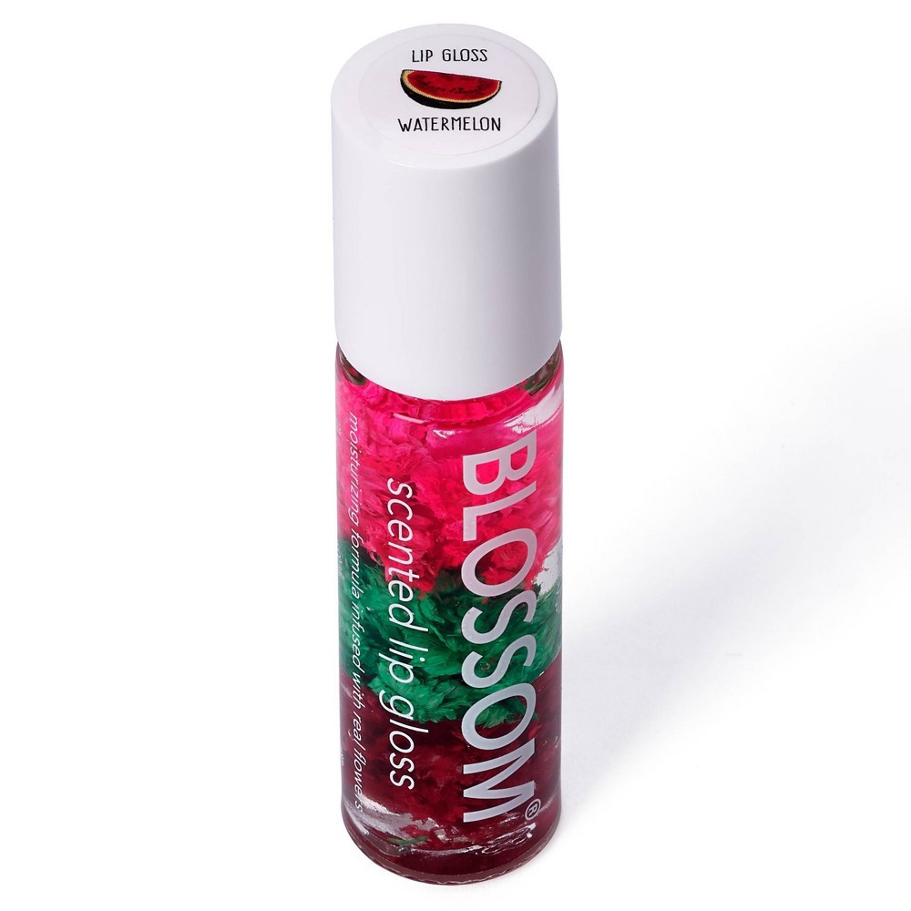 slide 2 of 3, Blossom Delicious Kiss Roll-On Lip Gloss - Watermelon - 0.2 fl oz, 0.2 fl oz