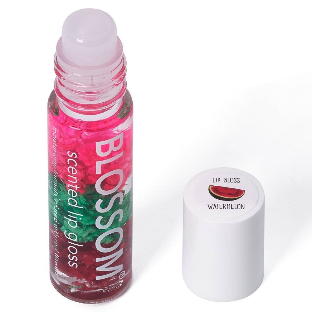 slide 3 of 3, Blossom Delicious Kiss Roll-On Lip Gloss - Watermelon - 0.2 fl oz, 0.2 fl oz