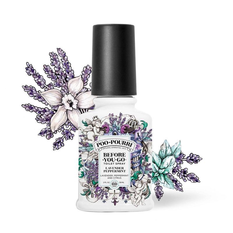 slide 2 of 12, Poo-Pourri Toilet Spray - Lavender Peppermint - 2 fl oz, 2 fl oz