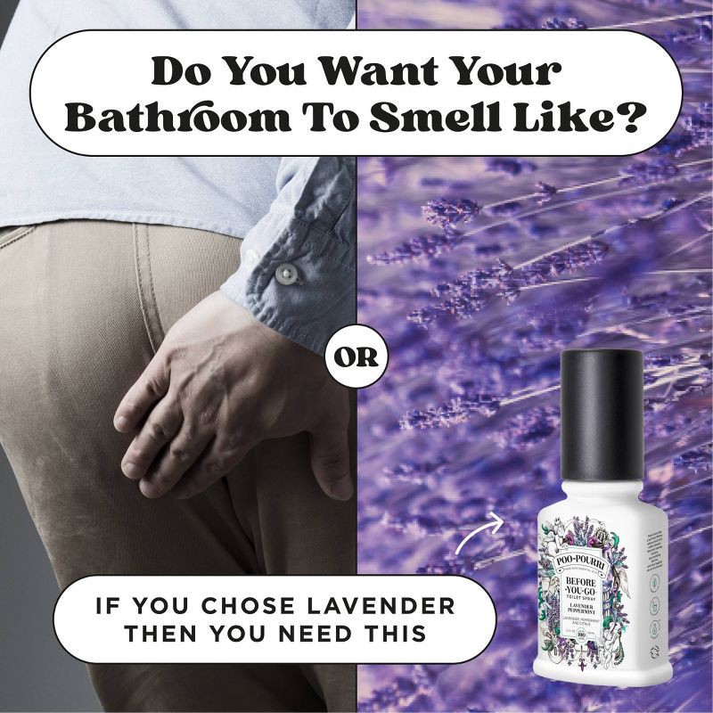 slide 10 of 12, Poo-Pourri Toilet Spray - Lavender Peppermint - 2 fl oz, 2 fl oz