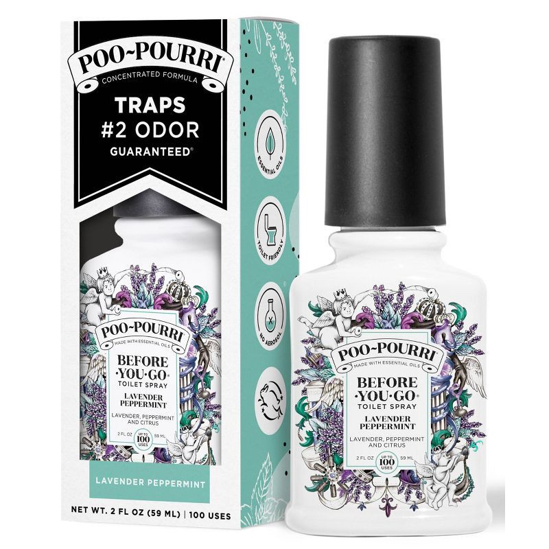 slide 1 of 12, Poo-Pourri Toilet Spray - Lavender Peppermint - 2 fl oz, 2 fl oz