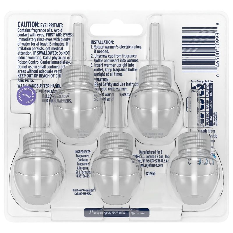 slide 3 of 16, Glade Air Freshener Plug Ins Scented Oil Diffuser Refills - Vanilla Passion Fruit - 3.35 fl oz/5pk, 5 ct; 3.35 fl oz