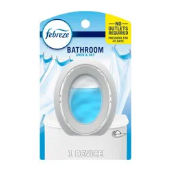 Febreze Odor-Eliminating Small Spaces Air Freshener - Linen & Sky - 1ct: Non-Powered, Oil, 0.25oz
