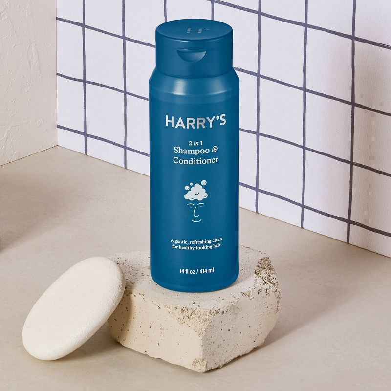 slide 3 of 6, Harry's Men's 2-in-1 Shampoo and Conditioner - 14 fl oz, 14 fl oz