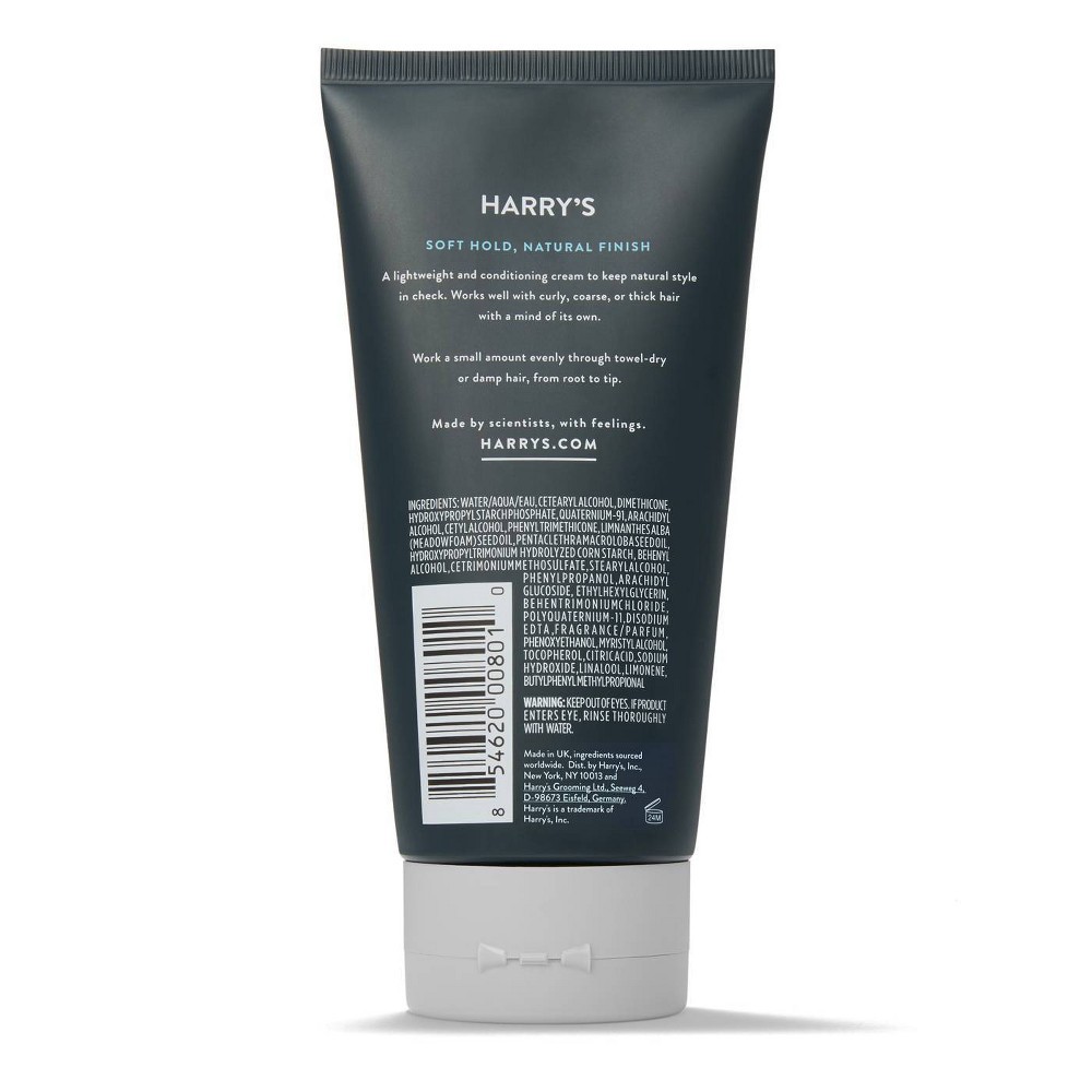 slide 7 of 8, Harry's Taming Cream - Soft Hold Men's Hair Cream - 5.1 fl oz, 5.1 fl oz