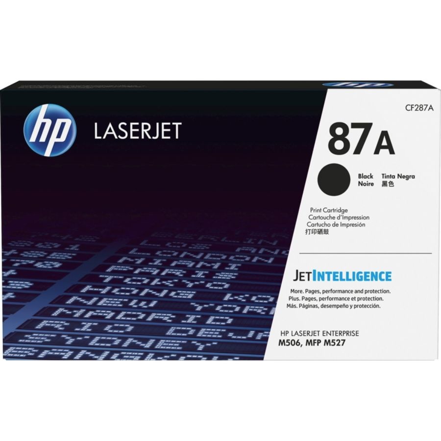 slide 3 of 3, HP 87A Standard-Yield Black Toner Cartridge (Cf287A), 1 ct