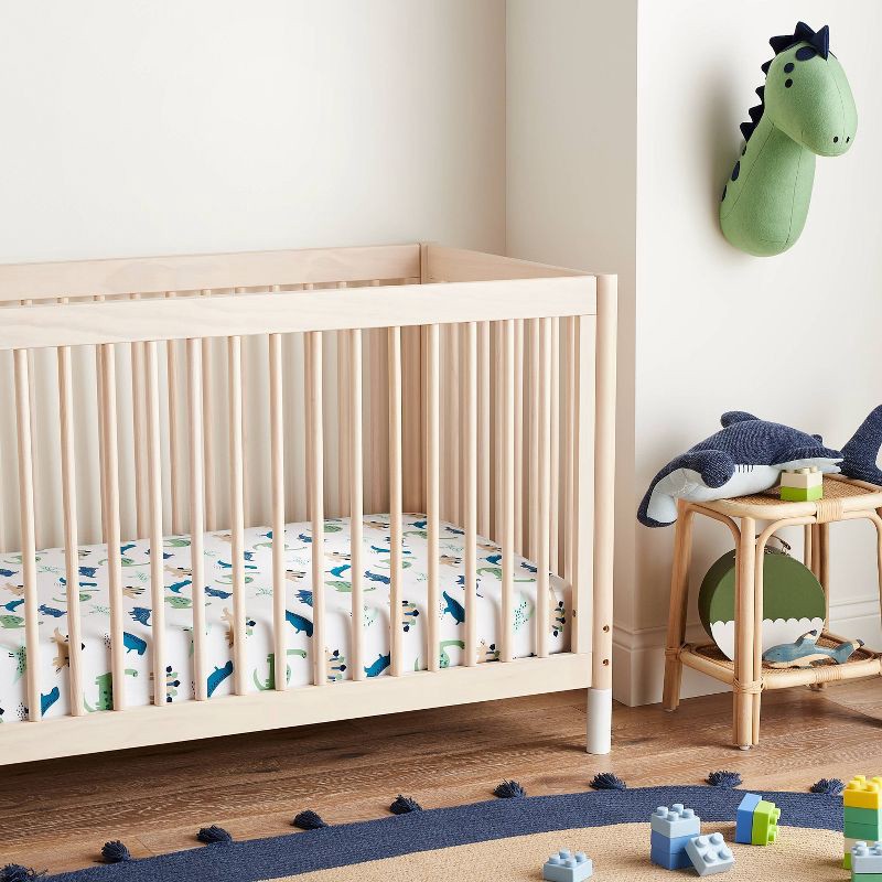 Cloud island green crib 2025 sheet