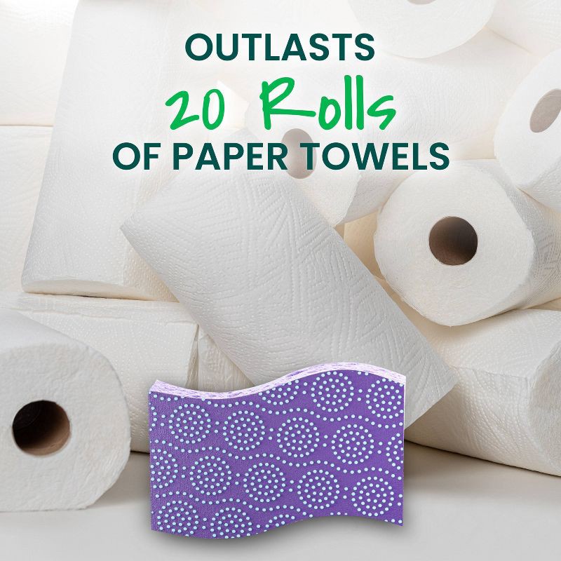 slide 12 of 13, Scotch-Brite Odor Resist Non-Scratch Sponges - 3ct, 3 ct