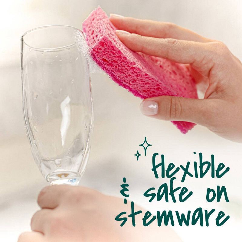 slide 12 of 14, Scotch-Brite Delicate Clean Non-Scratch Scrub Sponges - 3ct, 3 ct