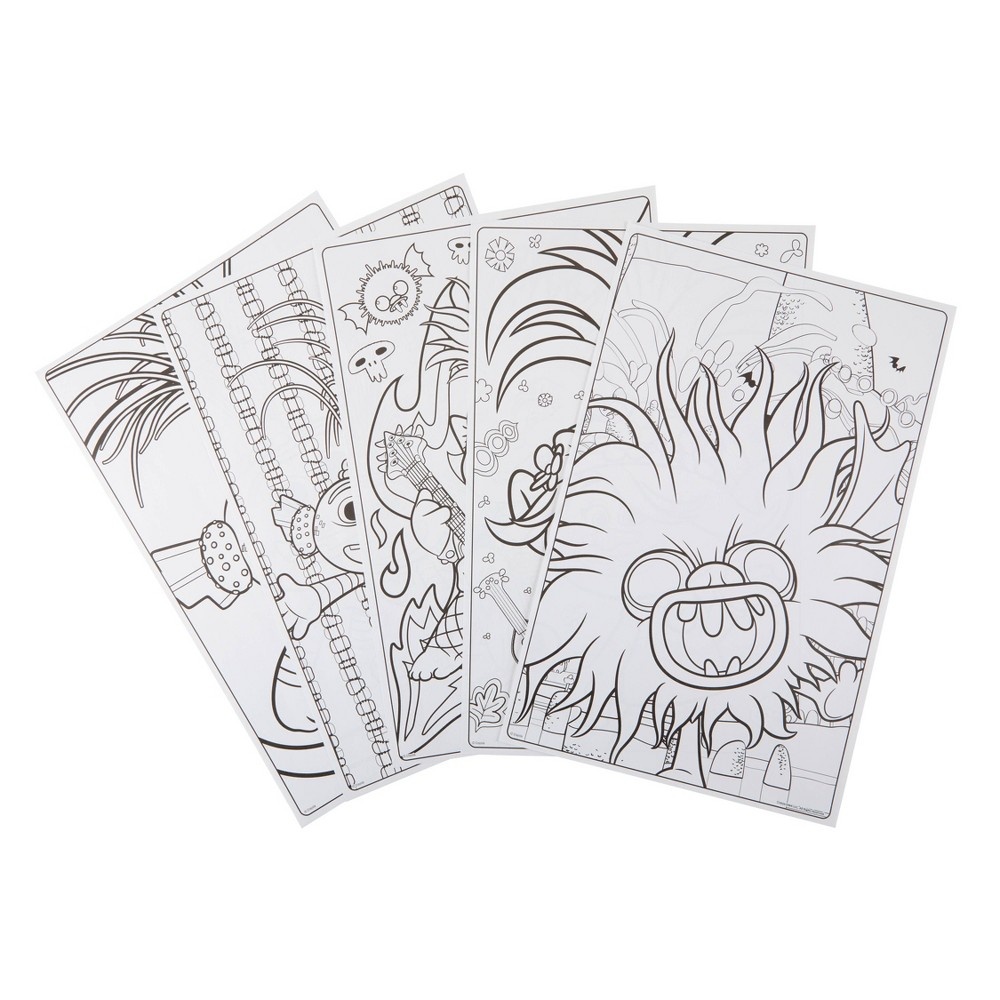 slide 3 of 4, Crayola Giant Coloring Pages - Trolls 2, 1 ct