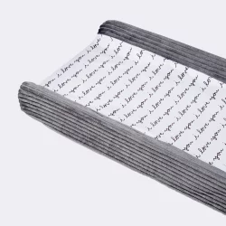 Changing Pad Cover I Love You - Cloud Island Gray/White