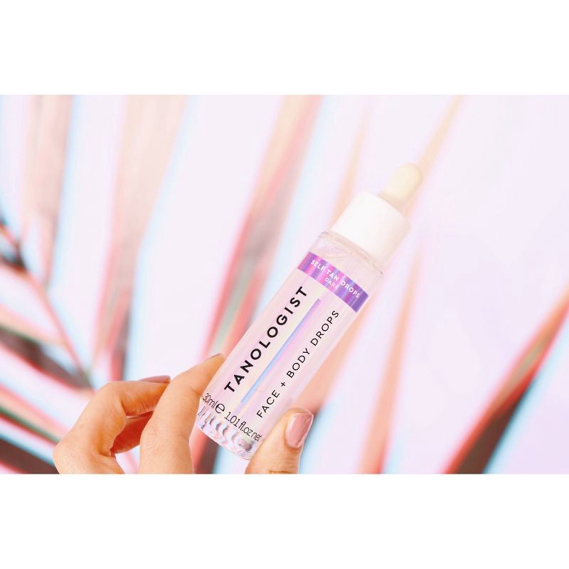 slide 2 of 7, Tanologist Sunless Self Tanning Drops for Face and Body - Dark - 1.01 fl oz, 1.01 fl oz