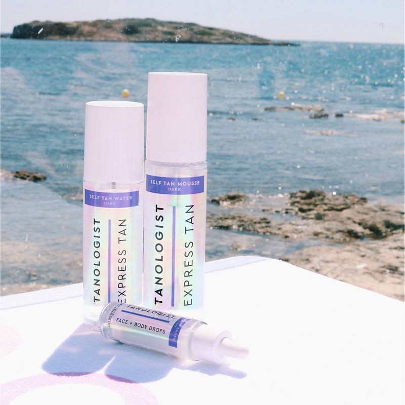 slide 3 of 7, Tanologist Sunless Self Tanning Drops for Face and Body - Dark - 1.01 fl oz, 1.01 fl oz