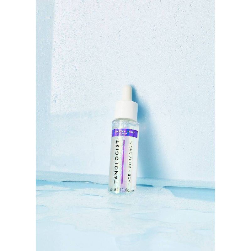 slide 5 of 7, Tanologist Sunless Self Tanning Drops for Face and Body - Dark - 1.01 fl oz, 1.01 fl oz