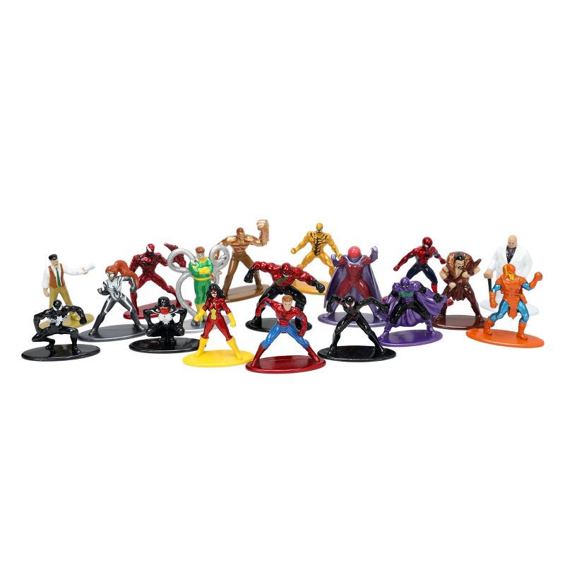 slide 3 of 5, Jada Toys Nano Metalfigs Marvel Die-Cast Figures 1.65" 20-Pack, 1 ct