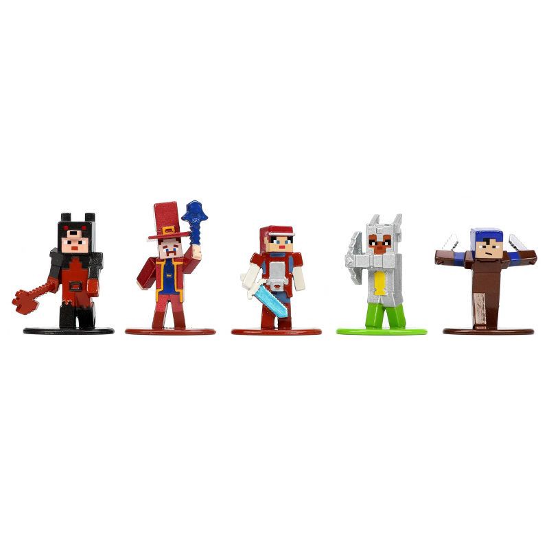 slide 8 of 9, Jada Toys Nano Metalfigs Minecraft Die-Cast Figures 1.65" 20-Pack, 1 ct