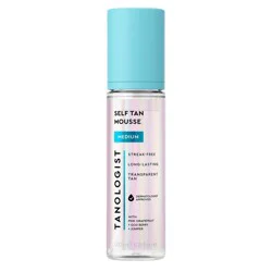Tanologist Sunless Self Tanning Mousse - Medium - 6.76 fl oz: Vegan, Face and Whole Body Application, Unscented