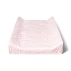 Changing Pad Cover Pink Leaves - Cloud Island Pink