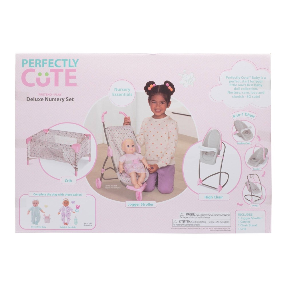 honestly cute deluxe nursery set