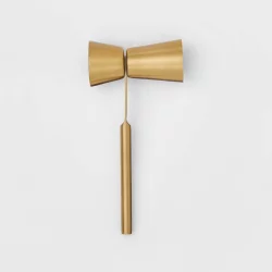 2.5oz Stainless Steel Double Jigger Gold - Project 62