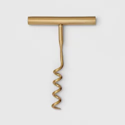 Stainless Steel Manual Corkscrew Gold - Project 62