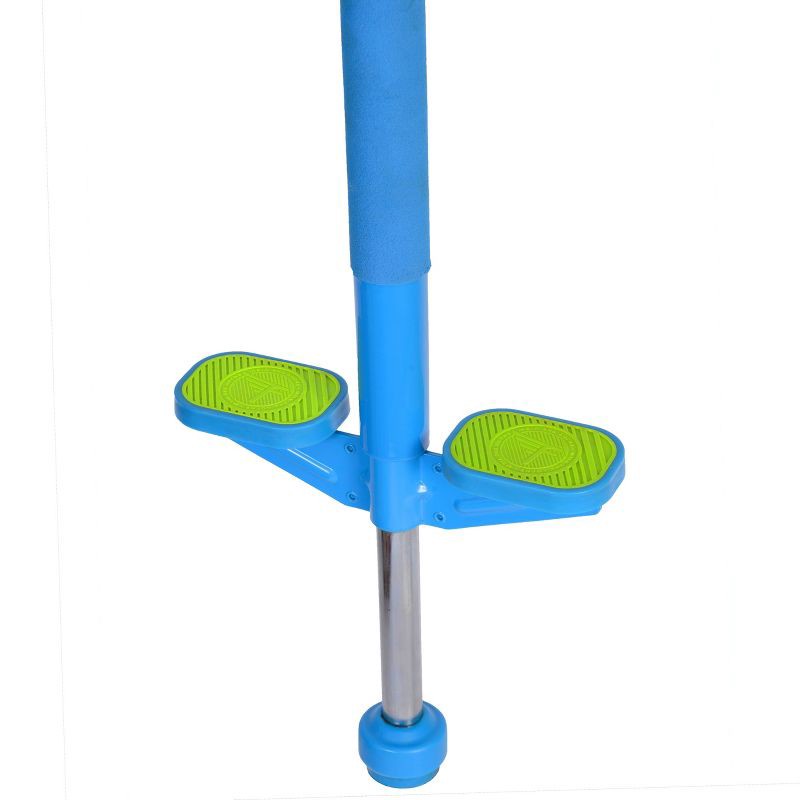 slide 5 of 10, Flybar Maverick Pogo Stick - Blue/Green, 1 ct