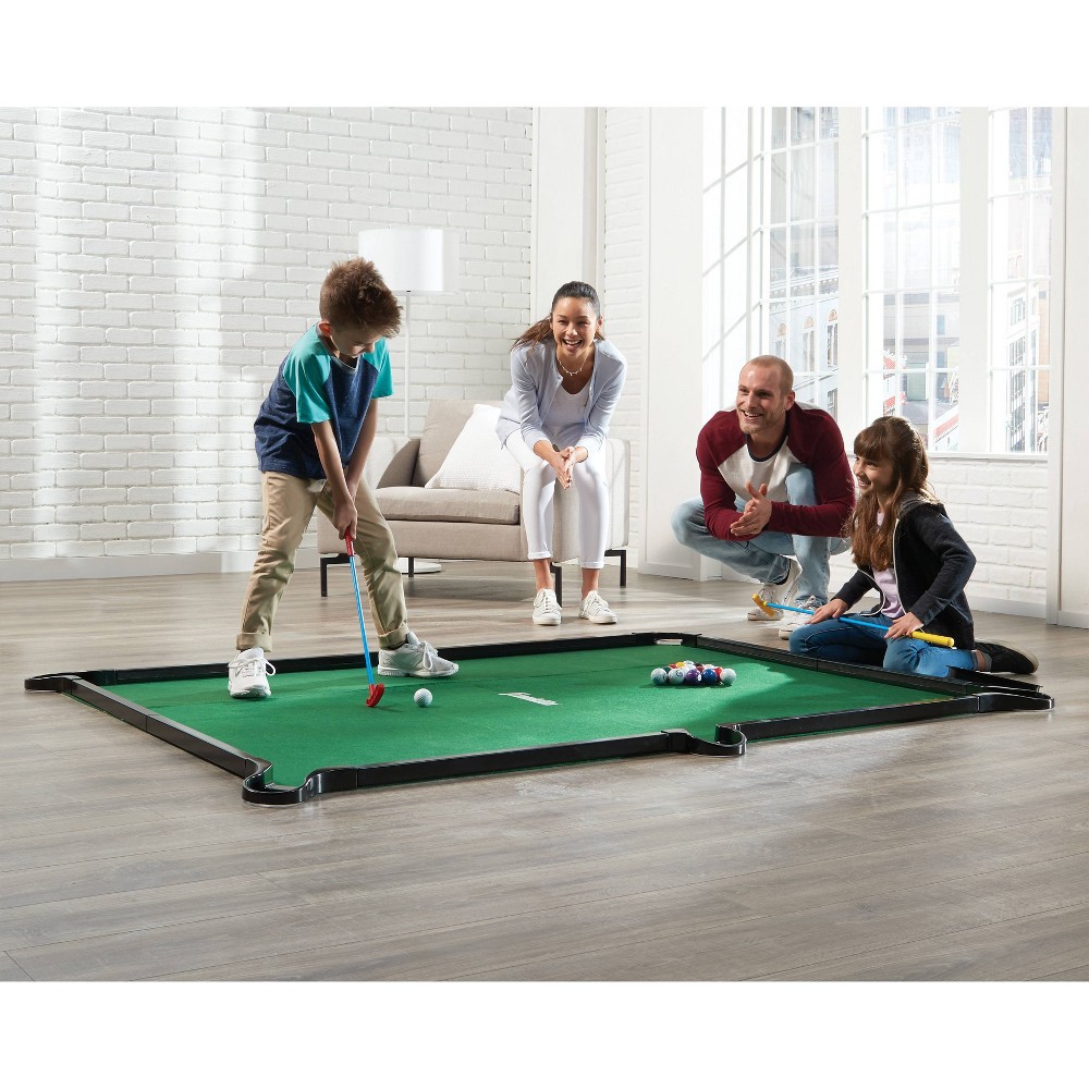 slide 3 of 7, Franklin Sports Billiards Golf Mat, 1 ct