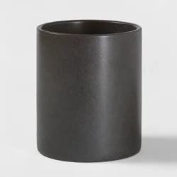 Stoneware Tilley Utensil Holder Black - Threshold™: Kitchen Utensil Storage, Dishwasher-Safe, Glazed Matte Finish