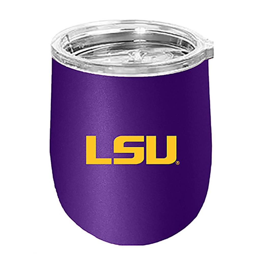 slide 1 of 1, NCAA LSU Tigers Matte Stemless Tumbler, 12 oz