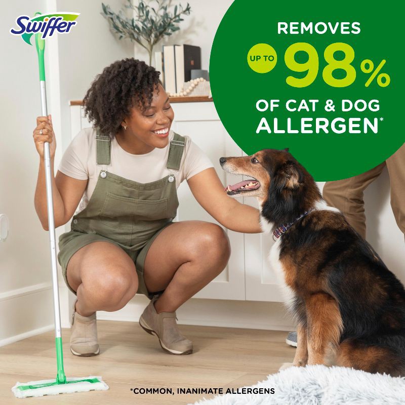 slide 3 of 11, Swiffer Sweeper Pet Heavy Duty Multi-Surface Dry Cloth Refills for Floor Sweeping and Cleaning - 32ct, 32 ct