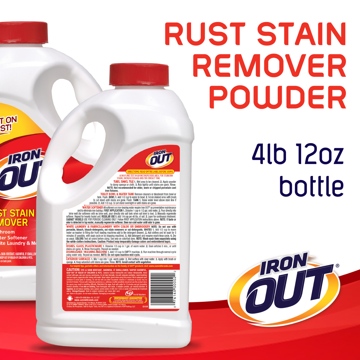 slide 2 of 2, Iron OUT Rust Stain Remover 4.75 lb, 4.75 lb