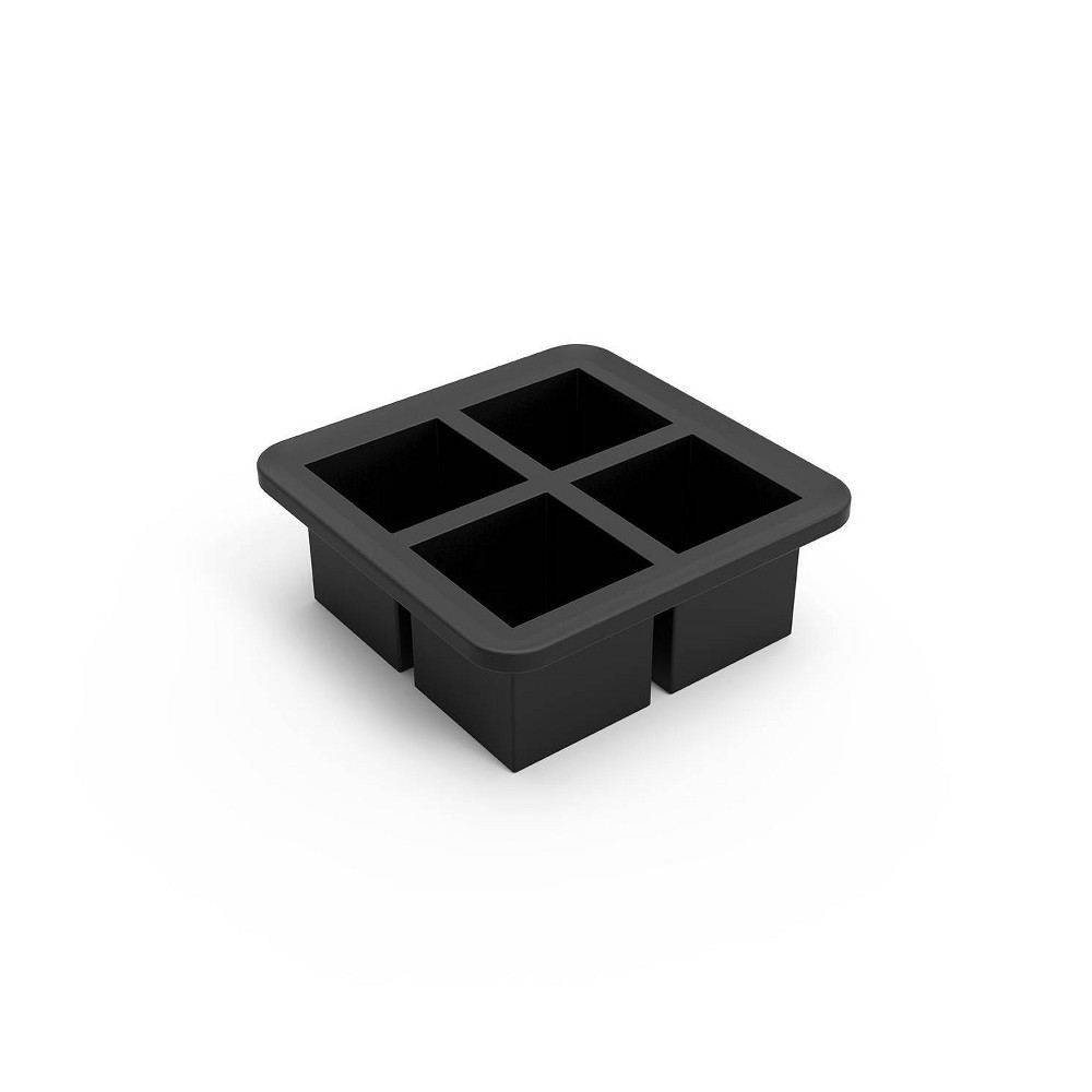 slide 4 of 5, FROST Silicone Large Ice Cube Tray Gray, 1 ct