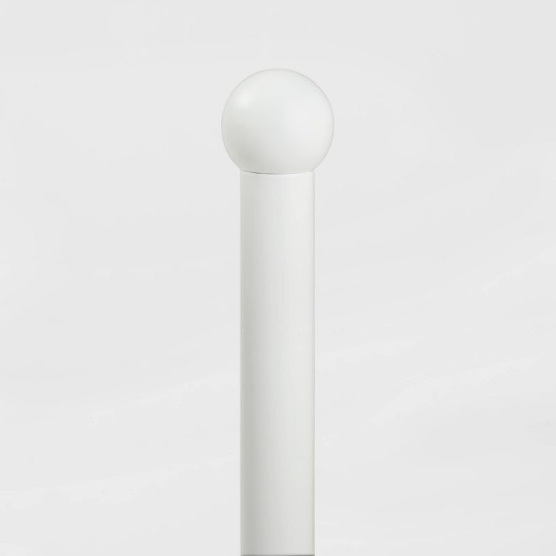 slide 3 of 3, Stainless Steel Paper Towel Holder White - Threshold™, 1 ct