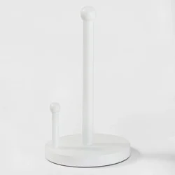 Stainless Steel Paper Towel Holder White - Threshold™