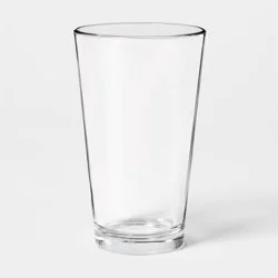 16oz Glass Basic Pint Glass - Threshold