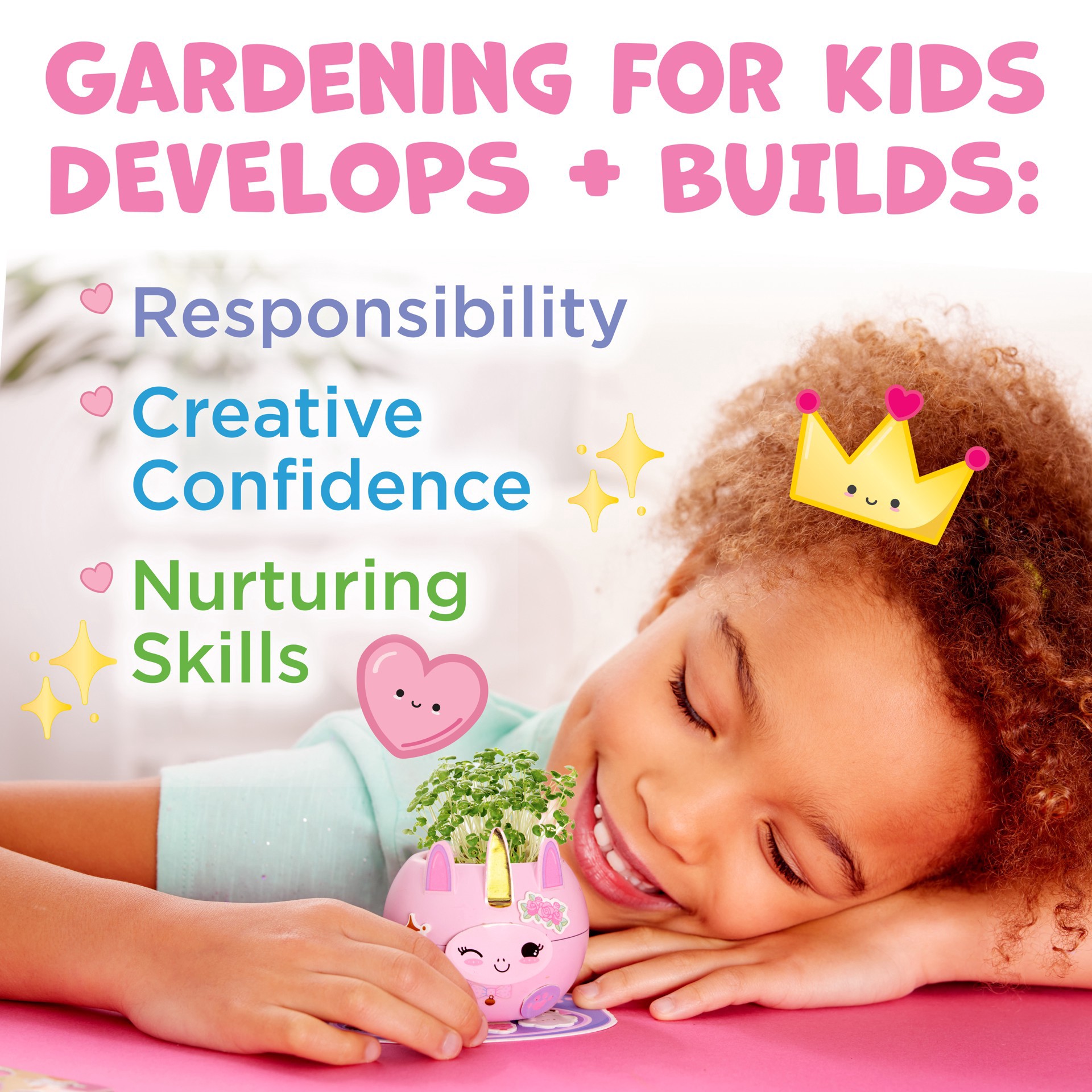 slide 2 of 14, Faber-Castell Creativity For Kids Plant-A-Pet Kawaii Unicorn Kit, 2.75 in x 2.75 in