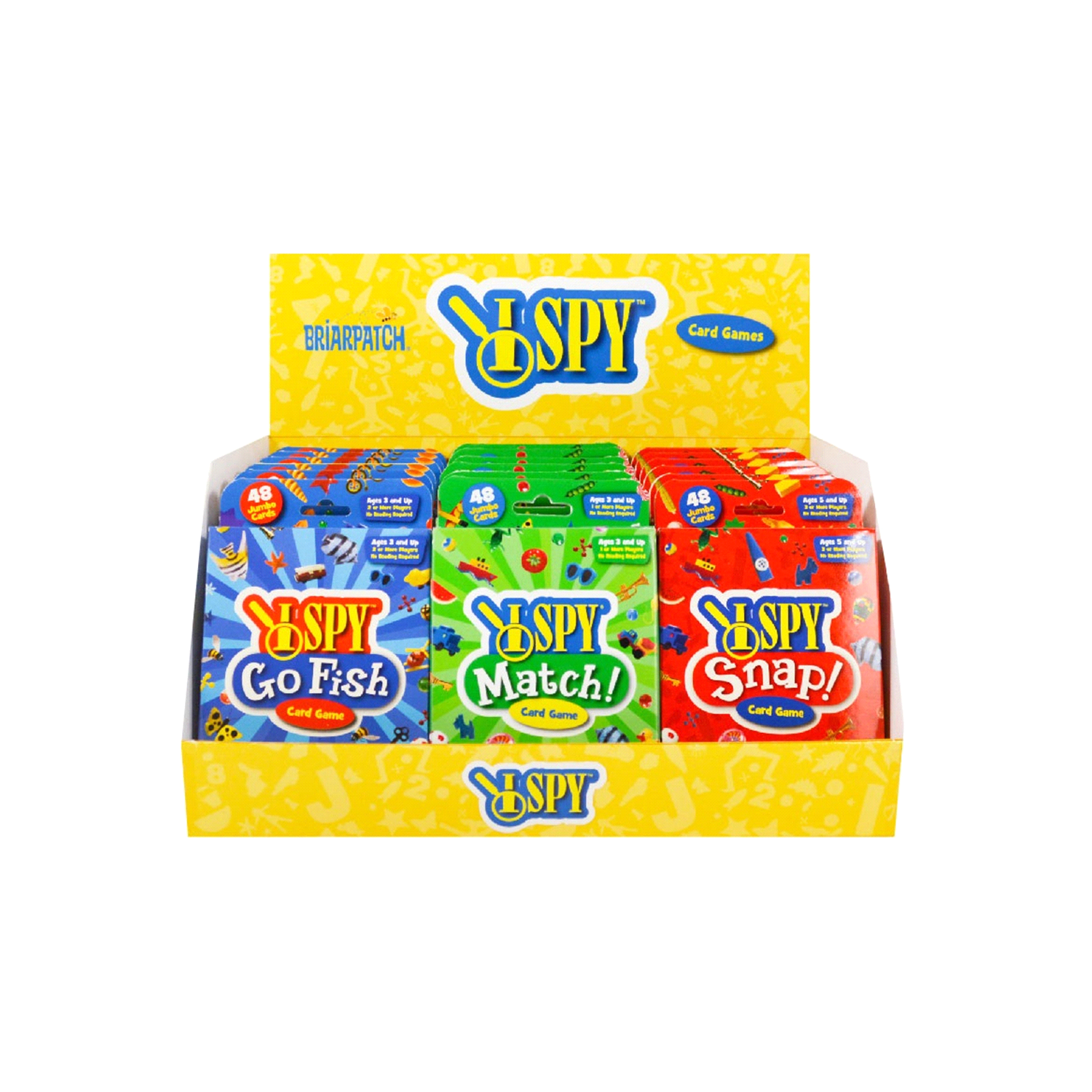 slide 1 of 1, UNIVERSITY GAMES I Spy Card Game Assortment, 1 ct