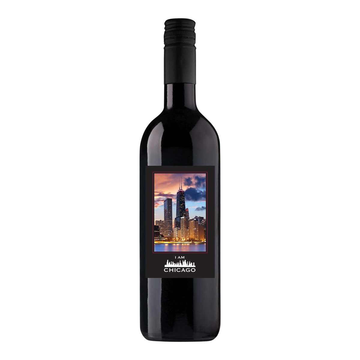 slide 1 of 5, I Am Chicago Mellow Red Wine, 750 ml