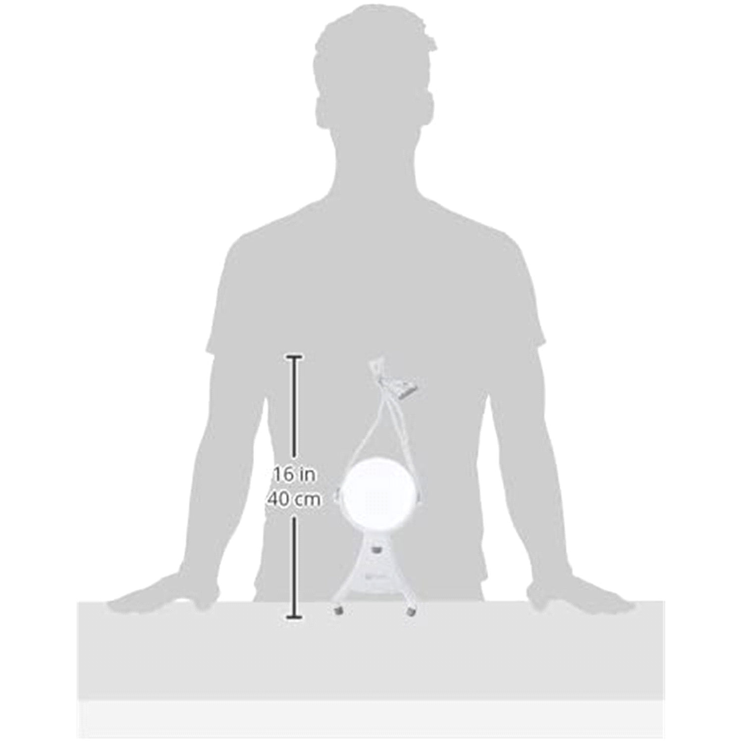 slide 3 of 3, OttLite 4-Inch Hands-Free LED Magnifier, 1 ct