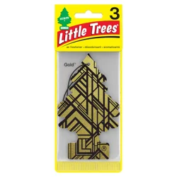 Little Trees Gold Air Fresheners 3 ea