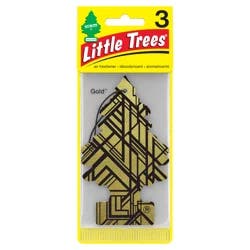 Little Trees Gold Air Fresheners 3 ea