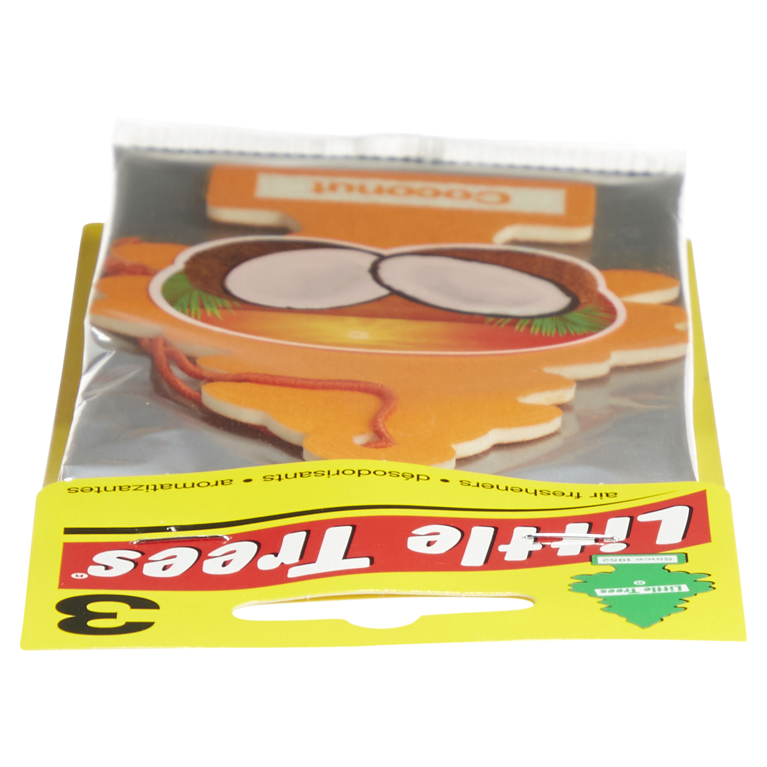 slide 5 of 5, Little Trees Air Fresheners - Coconut, 3 ct