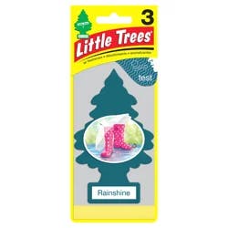 Little Trees Little Tree 3 Rainshine was Inspired by those first few sunny moments after a rainstorm, Rainshine is a renewing mix of dewy florals and earthy greens