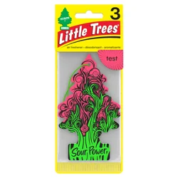 Little Trees Car Air Freshener Sour Power, 3 Ct.