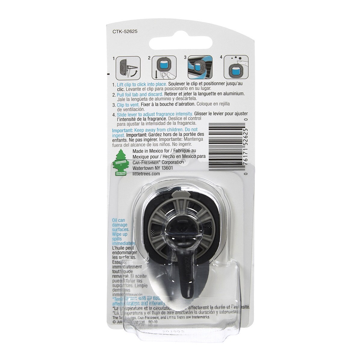 slide 2 of 2, Little Trees Vent Liquid Caribbean Colada Air Freshener, 3 ml