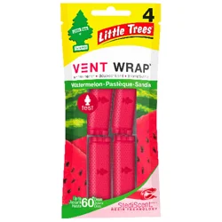 Little Trees Vent Wrap Watermelon Air Freshener 4 Each
