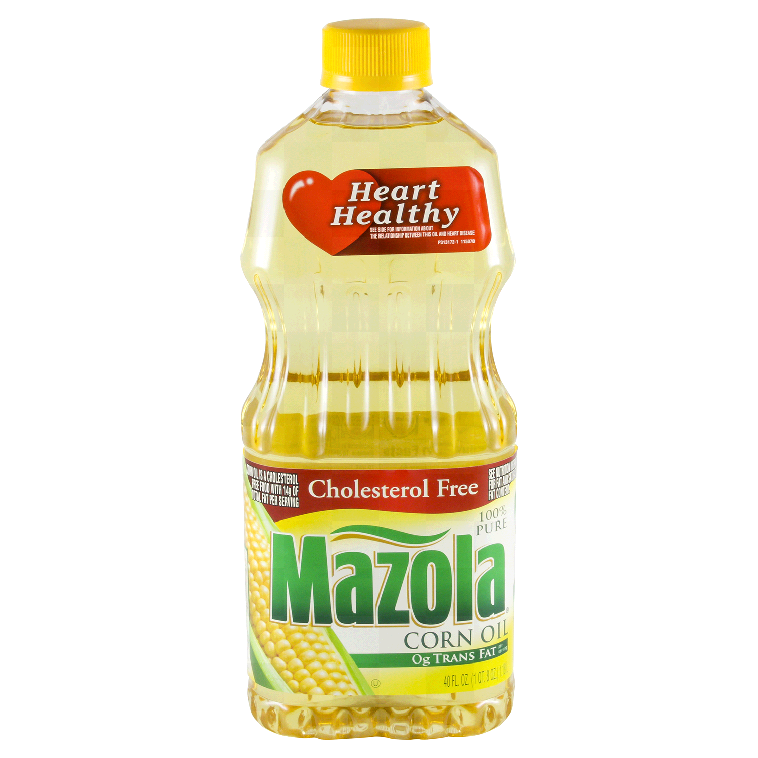 slide 1 of 3, Mazola 100% Pure Corn Oil- 40 fl oz, 40 fl oz