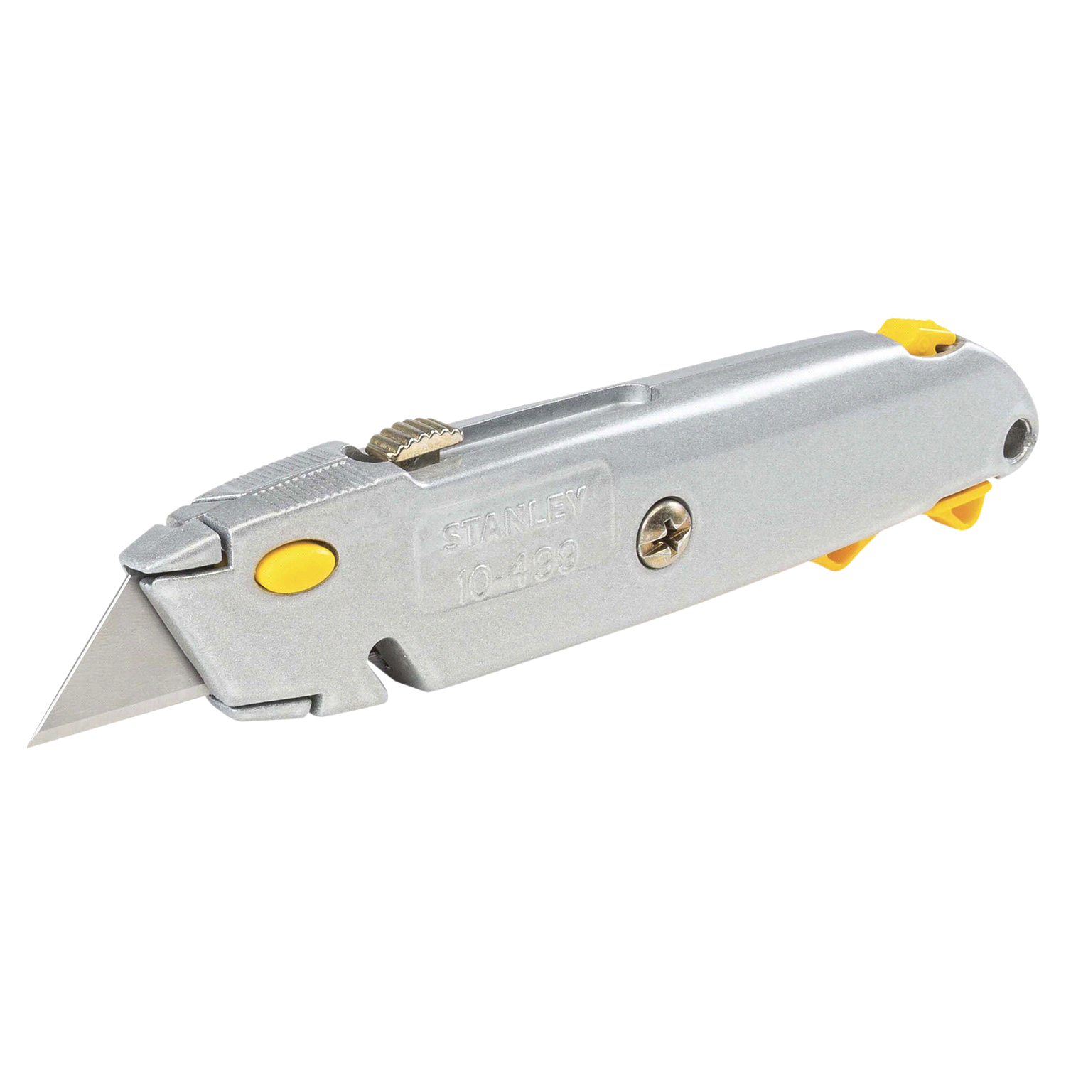 slide 2 of 2, Stanley 6-3/8 inch QUICK CHANGE Retractable Utility Knife, 1 ct