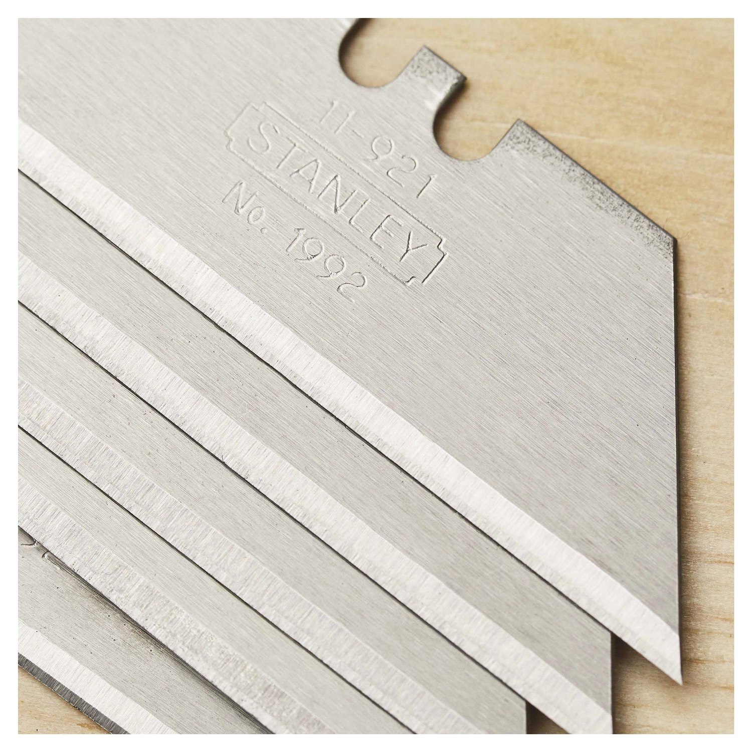 slide 2 of 3, STANLEY Heavy Duty Utility Blades 5 ea, 5 ct