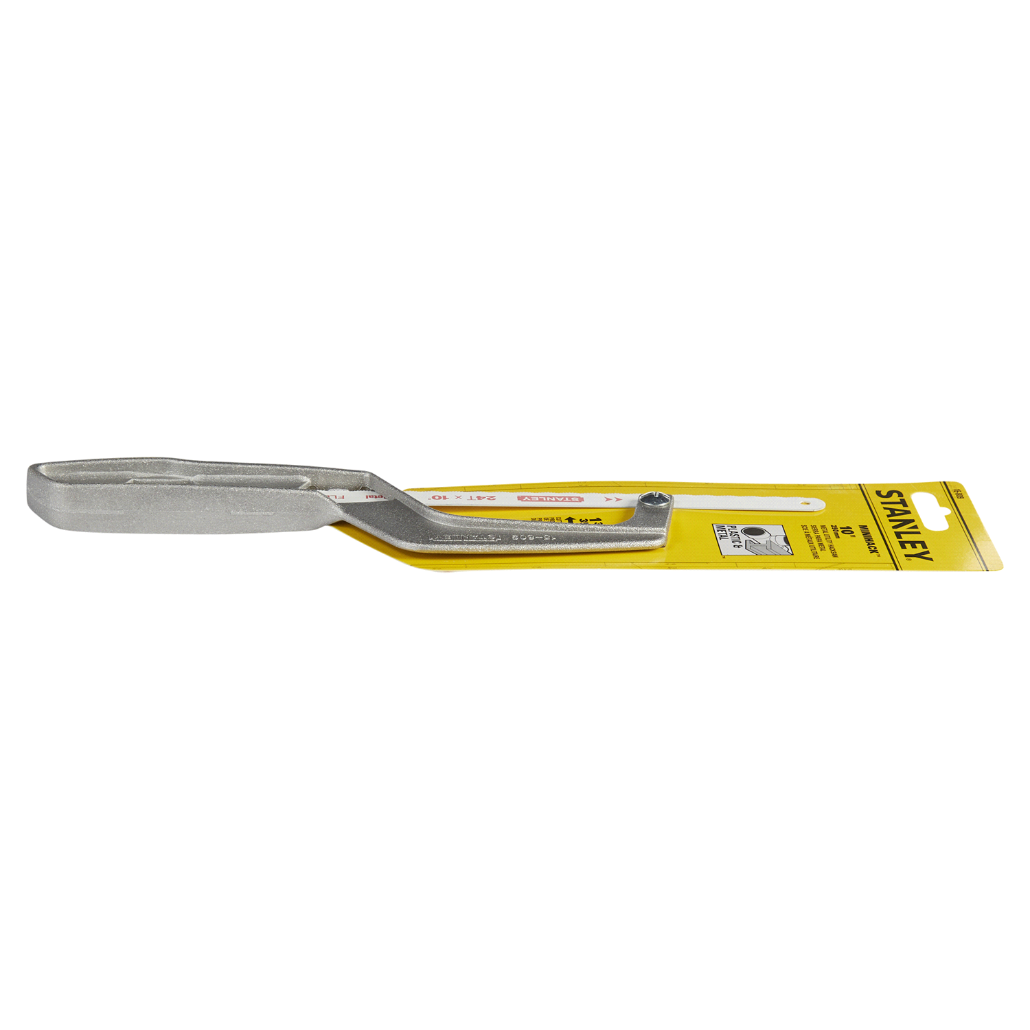 slide 3 of 5, Stanley 10" Metal Mini-Hack Utility Saw, 10 in